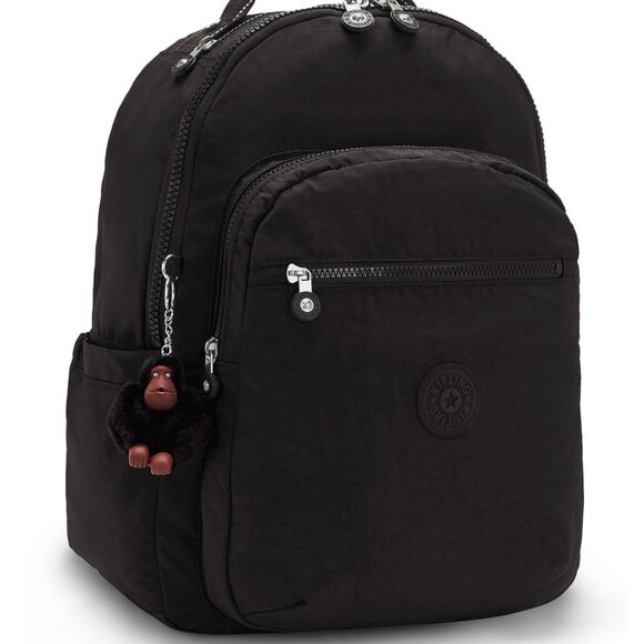 Kipling Seoul Medium Laptop Backpack, Black - Picture 1 of 6